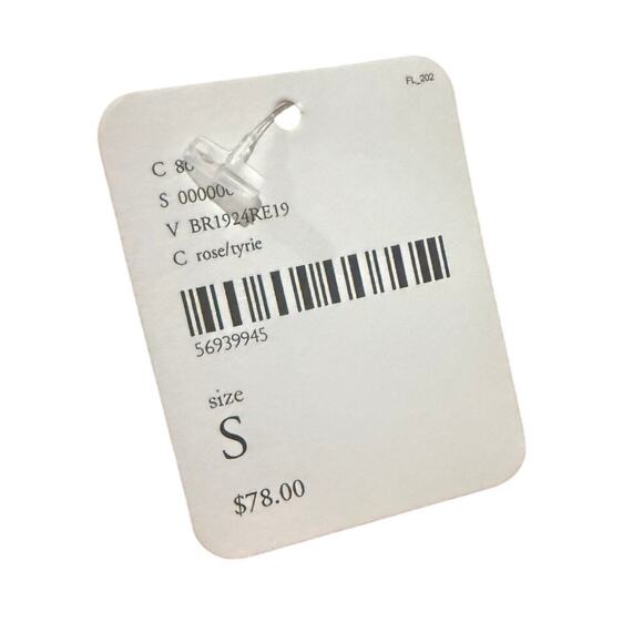 Beach Riot Zurie Rose Gold Bathing Suit Bottom NWT Sz. S - Picture 4 of 6